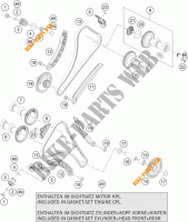 DISTRIBUZIONE  per KTM 1190 ADVENTURE R ABS 2015