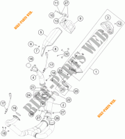 SCARICO per KTM 1190 ADVENTURE R ABS 2015