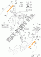 SERBATOIO / SELLA per KTM 1190 ADVENTURE R ABS 2014