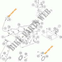 SISTEMA DI FRENAGGIO ABS per KTM 1190 ADVENTURE R ABS 2014
