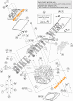 TESTA CILINDRO ANTERIORE per KTM 1190 ADVENTURE R ABS 2014