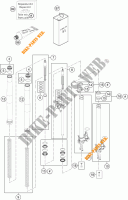 FORCELLA ANTERIORE (COMPONENTI) per KTM 1190 ADVENTURE R ABS 2014
