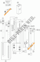 FORCELLA ANTERIORE (COMPONENTI) per KTM 1190 ADVENTURE R ABS 2013