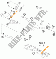 SISTEMA DI ARIA SECONDARIA per KTM 1190 RC8 R BLACK 2011