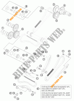 DISTRIBUZIONE  per KTM 990 ADVENTURE R SPECIAL EDITION 2012