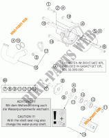 POMPA ACQUA per KTM 990 ADVENTURE R SPECIAL EDITION 2012