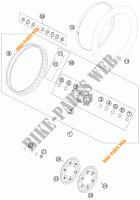 RUOTA ANTERIORE per KTM 990 ADVENTURE R SPECIAL EDITION 2012