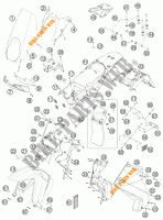 PLASTICHE per KTM 990 ADVENTURE R 2011