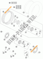 RUOTA POSTERIORE per KTM 990 ADVENTURE R 2011