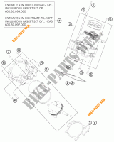 CILINDRO per KTM 990 ADVENTURE ORANGE ABS 2011