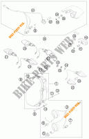 FARO / FANALE per KTM 990 ADVENTURE ORANGE ABS 2011