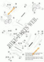 DISTRIBUZIONE  per KTM 990 ADVENTURE WHITE ABS 2010