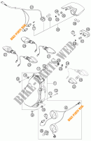 FARO / FANALE per KTM 990 ADVENTURE ORANGE ABS 2007