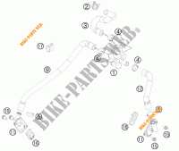 SISTEMA DI ARIA SECONDARIA per KTM 990 SUPERMOTO T BLACK ABS 2012