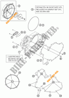 CARTER COPERCHIO FRIZIONE TRASMISSIONE per KTM 990 SUPERMOTO R 2011