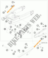 FORCELLONE per KTM 950 SUPERMOTO R 2008