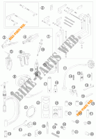 UTENSILI SPECIFICI (MOTORE) per KTM 950 SUPERMOTO R 2008