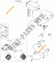 EVAPORATIVE CANISTER per KTM 1190 RC8 WHITE 2009