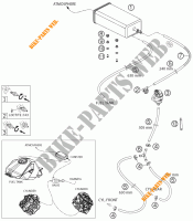 EVAPORATIVE CANISTER per KTM 1190 RC8 BLACK 2009