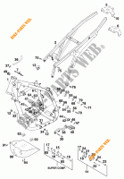 TELAIO per KTM 620 SUPER-MOTO COMP. 20 KW 1998