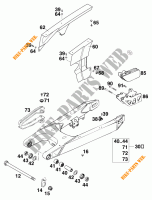 FORCELLONE per KTM 620 SC SUPER-MOTO 2000