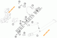 CAVALLETTO LATERALE / CENTRALE per KTM 690 SMC R 2012