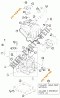 TESTA CILINDRO per KTM 690 SMC R 2012
