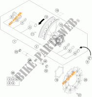 RUOTA ANTERIORE per KTM 450 SMR 2014