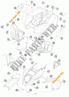 PLASTICHE per KTM 525 XC ATV 2008