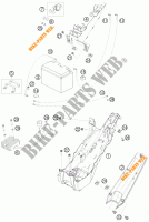 ACCU per KTM 1190 RC8 R LIMITED EDITION AKRAPOVIC 2009