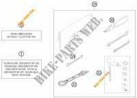 UTENSILI / MANUALE / OPZIONI per KTM 500 XC-W 2013