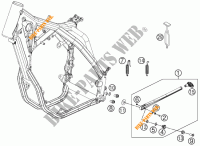 CAVALLETTO LATERALE / CENTRALE per KTM 500 XC-W 2012