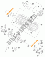 FRIZIONE per KTM 500 XC-W 2012