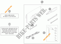 UTENSILI / MANUALE / OPZIONI per KTM 500 XC-W 2012