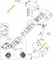 EVAPORATIVE CANISTER per KTM 1190 RC8 ORANGE 2008
