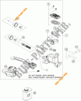 POMPA FRENO ANTERIORE per KTM 150 XC-W 2017