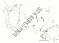 CAVALLETTO LATERALE / CENTRALE per KTM 250 XCF-W 2015