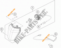 FARO / FANALE per KTM 250 XCF-W 2015