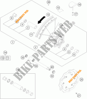 RUOTA ANTERIORE per KTM 250 XCF-W 2015