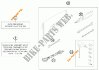 UTENSILI / MANUALE / OPZIONI per KTM 250 XCF-W 2015