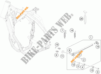 CAVALLETTO LATERALE / CENTRALE per KTM 250 XCF-W 2014