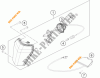 FARO / FANALE per KTM 250 XCF-W 2014