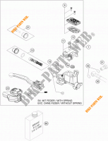 POMPA FRENO ANTERIORE per KTM 250 XCF-W 2014