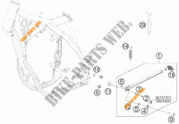 CAVALLETTO LATERALE / CENTRALE per KTM 250 XC-F 2011