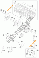FRIZIONE per KTM 250 XC-F 2011