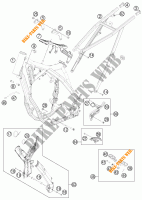 TELAIO per KTM 250 XC-F 2011