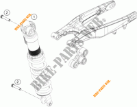 AMMORTIZZATORE per KTM 450 XC-F 2018