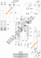 FORCELLA ANTERIORE (COMPONENTI) per KTM 450 XC-F 2018