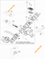 POMPA FRENO ANTERIORE per KTM 450 XC-F 2016