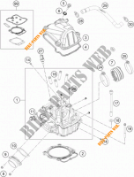 TESTA CILINDRO per KTM 450 XC-F 2016